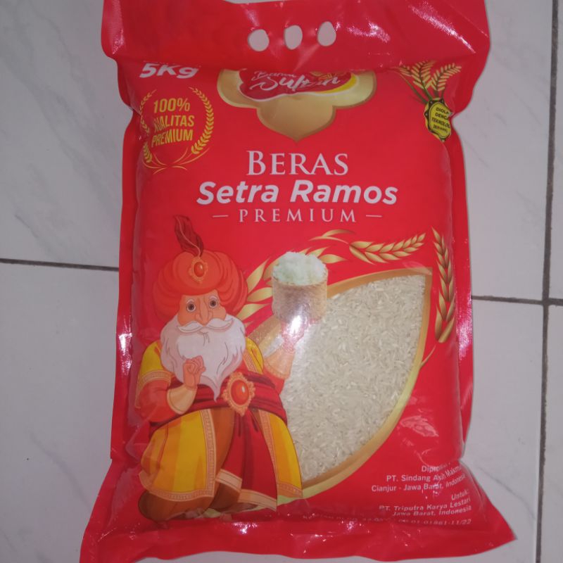 

BERAS SETRA RAMOS 5KG BAKUL SULTAN