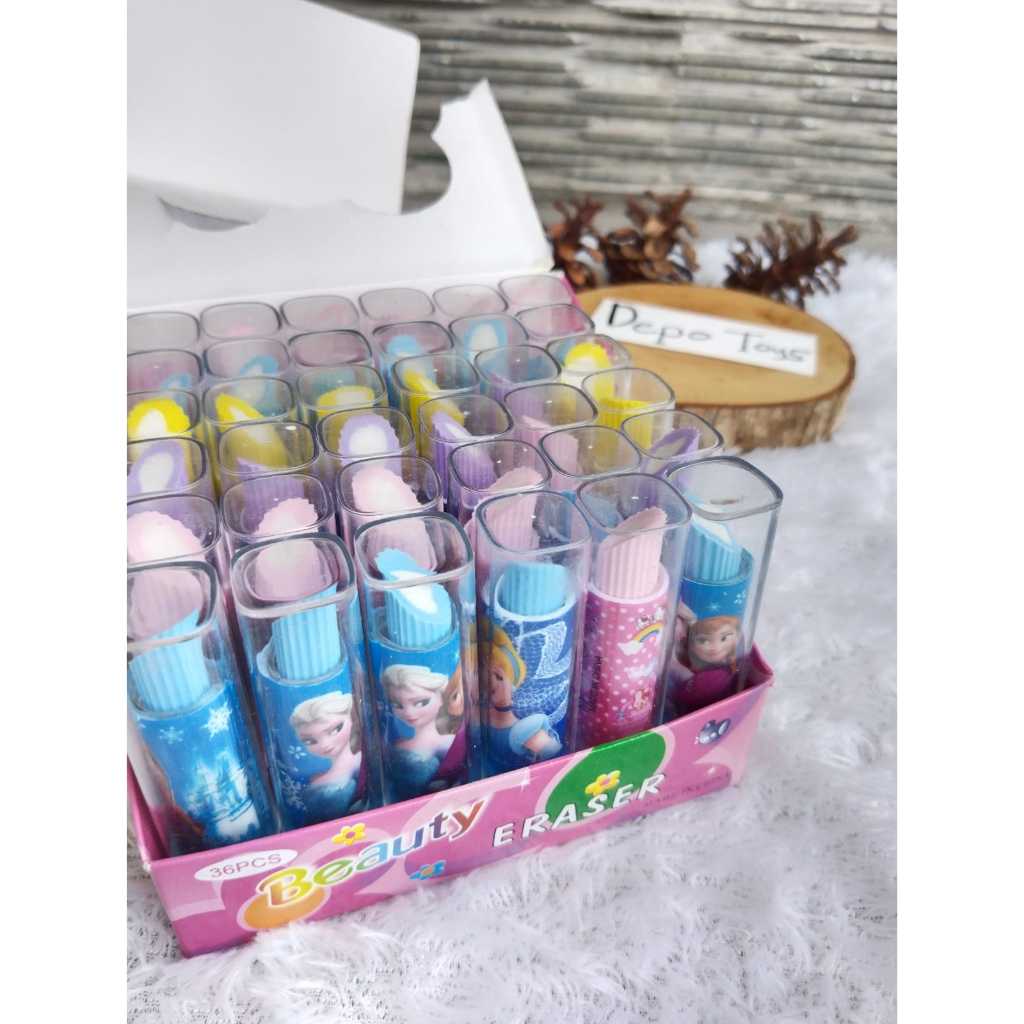 

Penghapus Lipstik 1 Box Isi 36