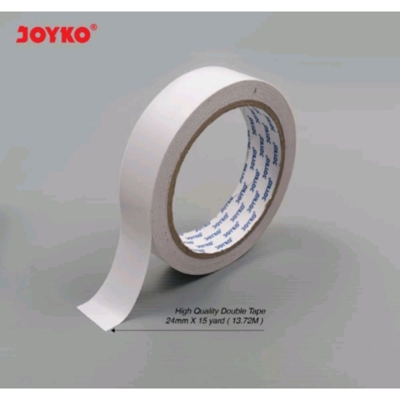 

Double Tape Joyko 24 mm x 15 yard / Perekat 2 sisi