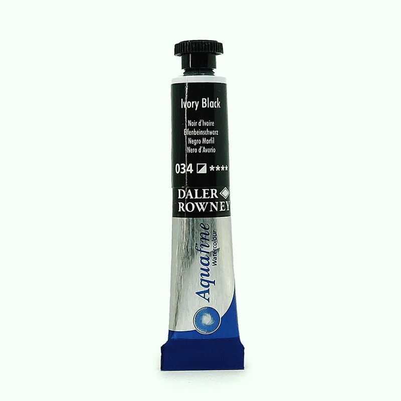 

Daler Rowney Aquafine Watercolour 8Ml Black & Grey Series