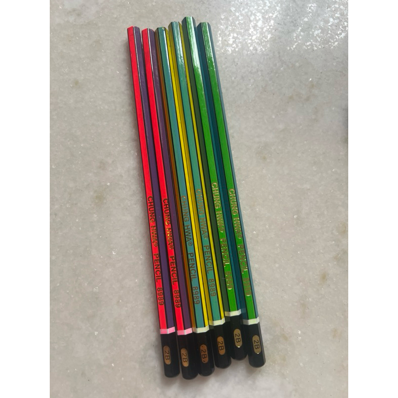 

Pensil Chung Hwa 2B isi 6pcs