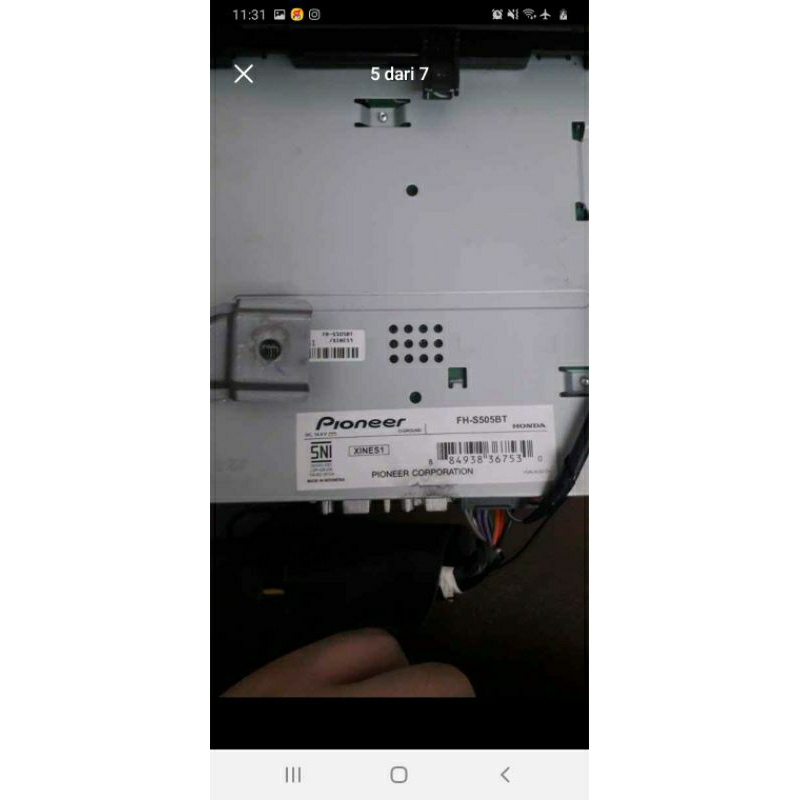 head unit brio satya  mulus