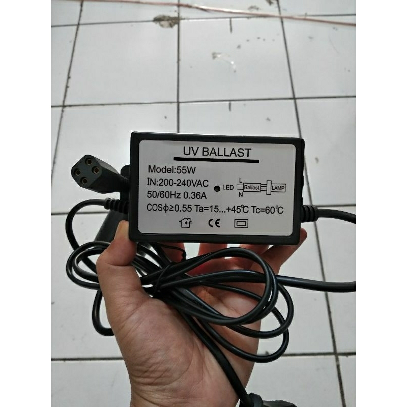 Adaptor Ultraviolet 12GPM 4 Kaki
