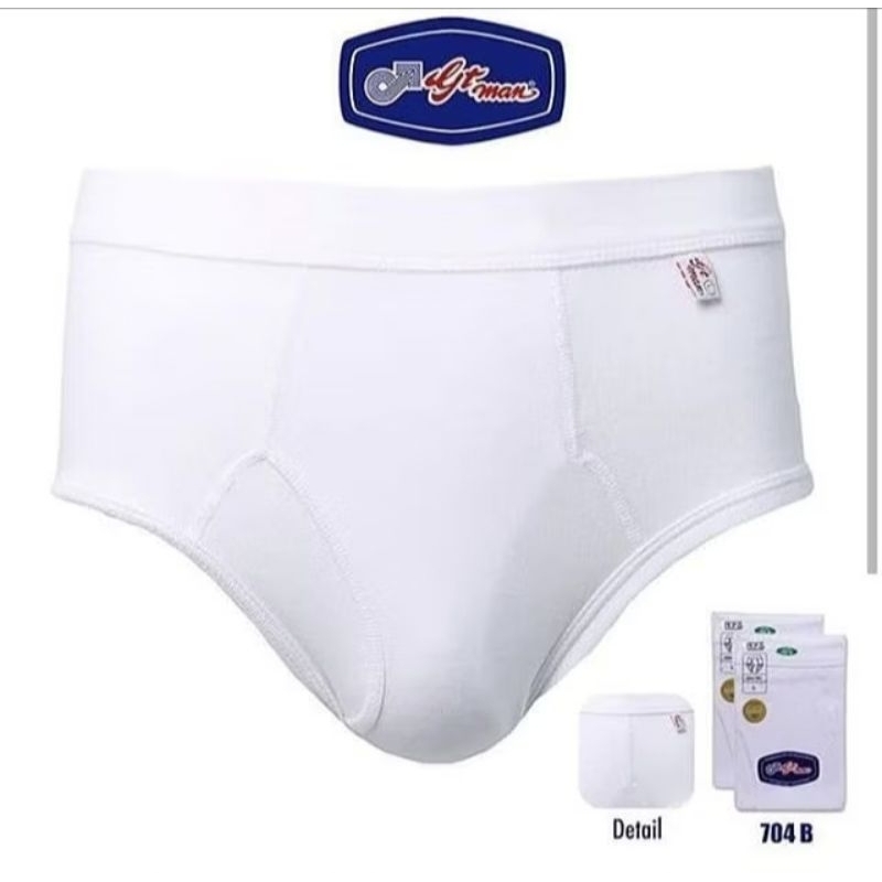 Celana GT MAN 704B | Celana dalam Putih GT MAN