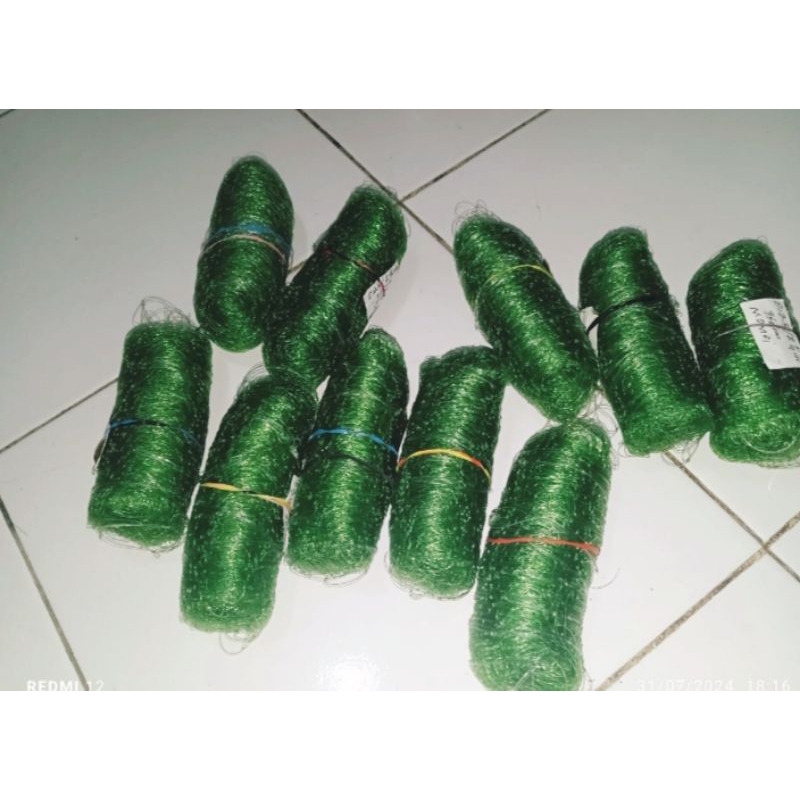 jaring ikan merk momoi/ jaring anco merk momoi senar nomer 0.25