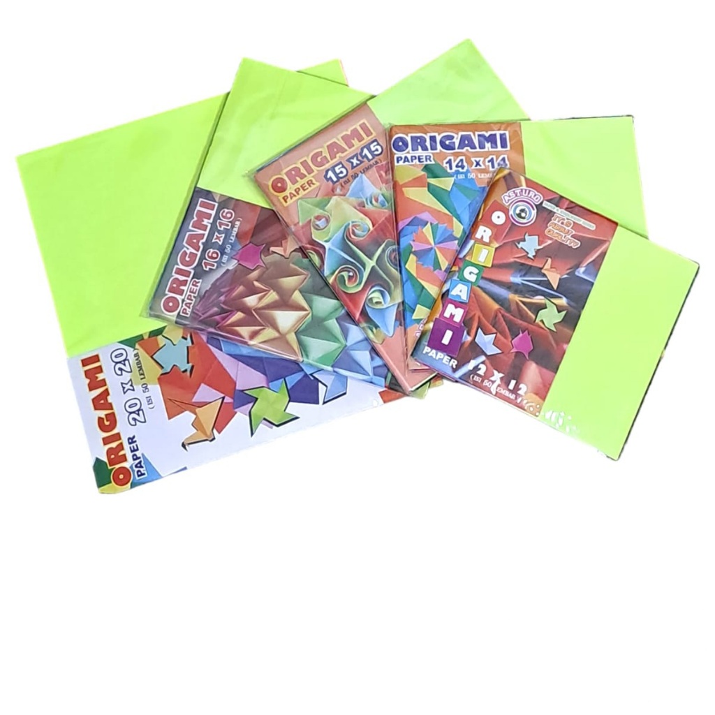 

Origami Asturo jumbo ukuran 20x20 isi 50