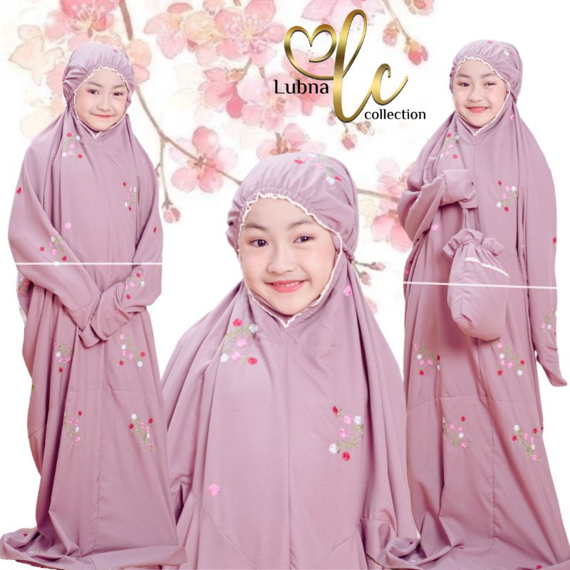 Mukena Terusan SAKURA Anak SD Remaja | Lubna