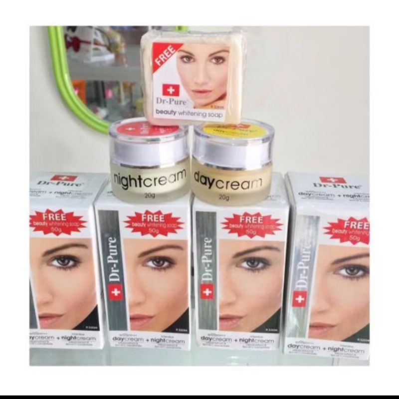 DR PURE SET 3IN1 WHITENING BPOM TERBARU PAKET KRIM DR PURE DRPURE ORIGINAL