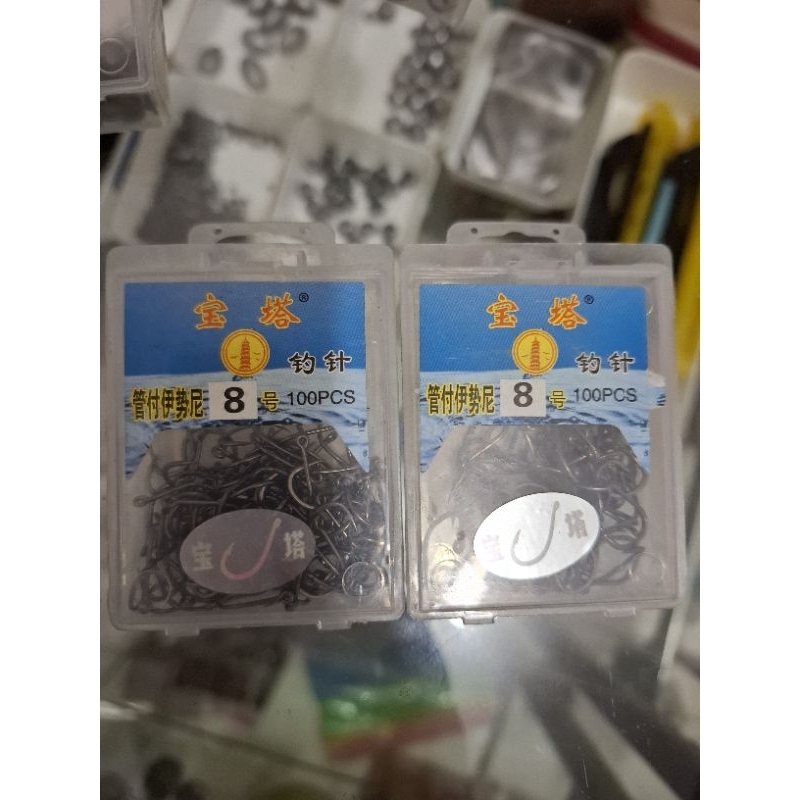 kail pagoda iseama 1 kotak isi 100pcs (uk.6,7,8,9,10,11,12)