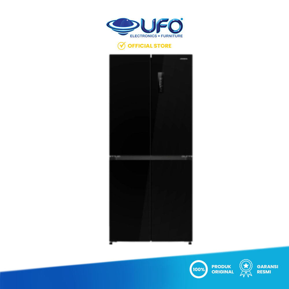 Modena Kulkas RF4310MABK Multidoor 4 Pintu RF 4310MA BK || RF4310MA BK