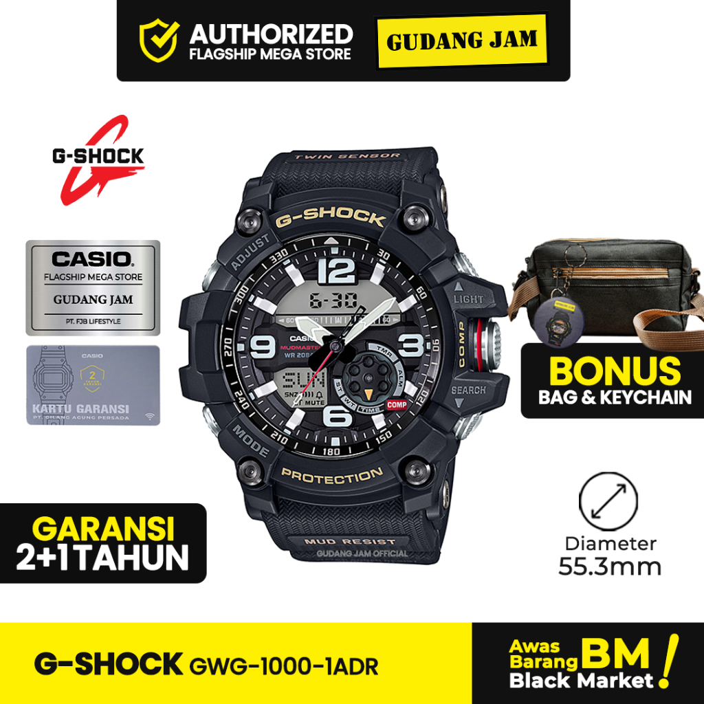 Jam Tangan G-Shock GWG-1000-1ADR GG-1000-1A GG-1000 GG1000 GG 1000