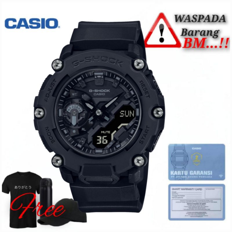 Jam tangan Casio G-Shock Ga-2200bb-1adr / G-Shock ga-2200bb-1 original
