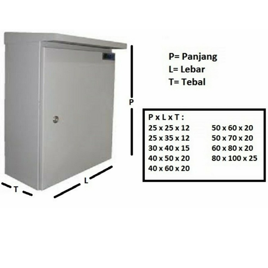 Box Panel OUTDOOR/ Box Panel Model Topi / Box Panel Listrik OUTDOOR