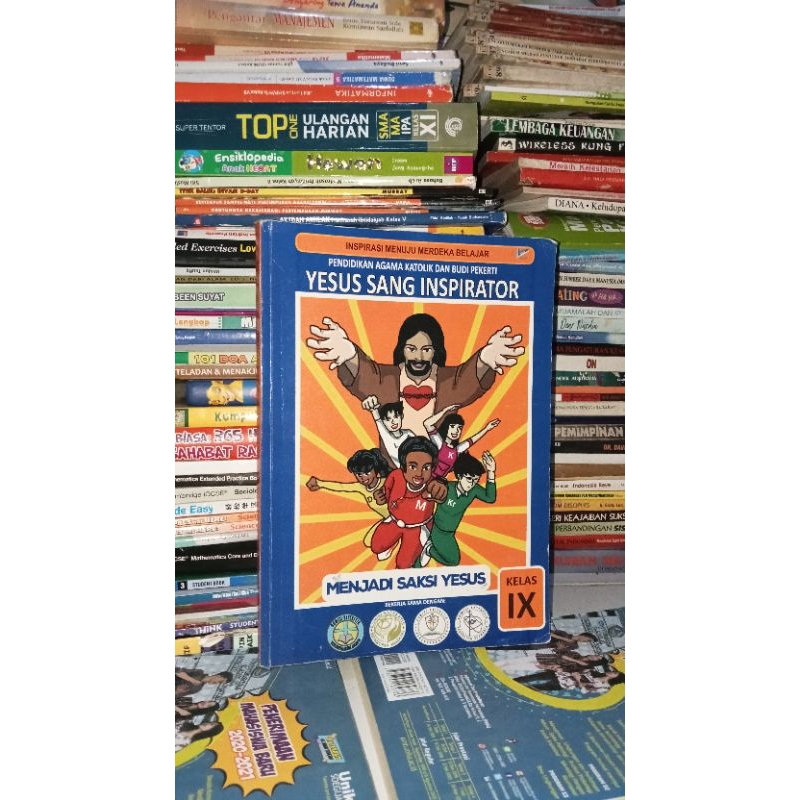 original buku Yesus sang inspirator menjadi saksi Yesus kelas 3 SMP