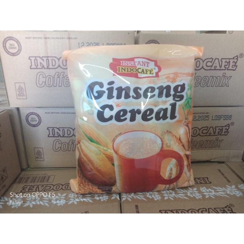 

Indocafe Gingseng Cereal 30 Sachet