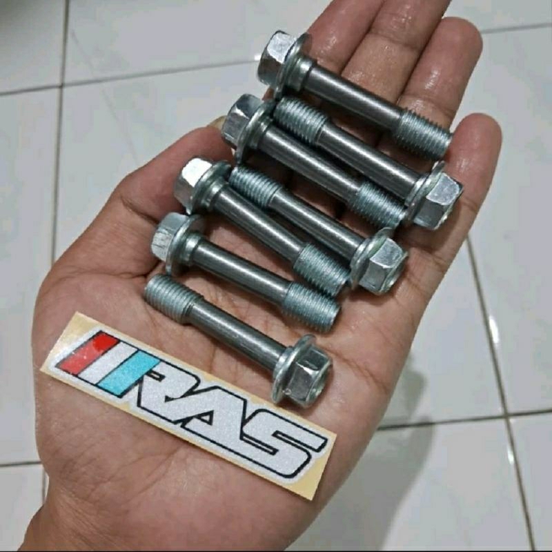 Baut shock depan ceper universal bebek metic honda dan yamaha / baut shock / baut ceper