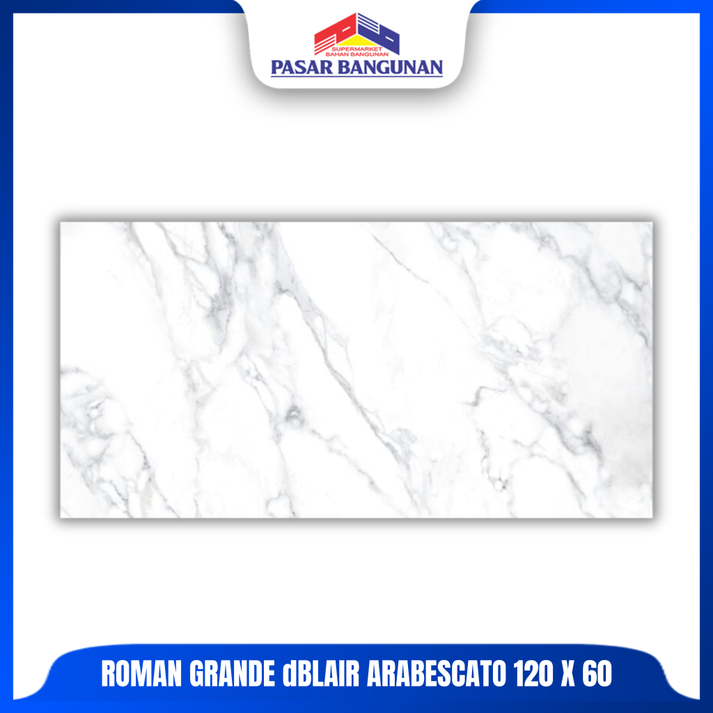 Roman Granit Grande dBlair Arabescato 120x60