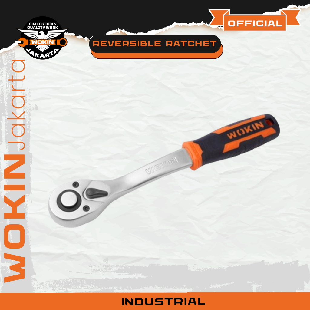 Gagang Sok Rachet Wokin 1/4 Inch | Kunci Sok Ratchet Wokin 3/8" | Gagang Soket Wokin 1/2" | Wrench |