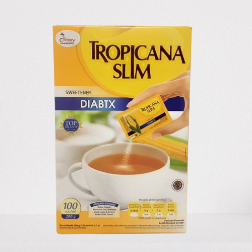 

Tropicana Slim Diabetx Sweeteer 100*2 Gram