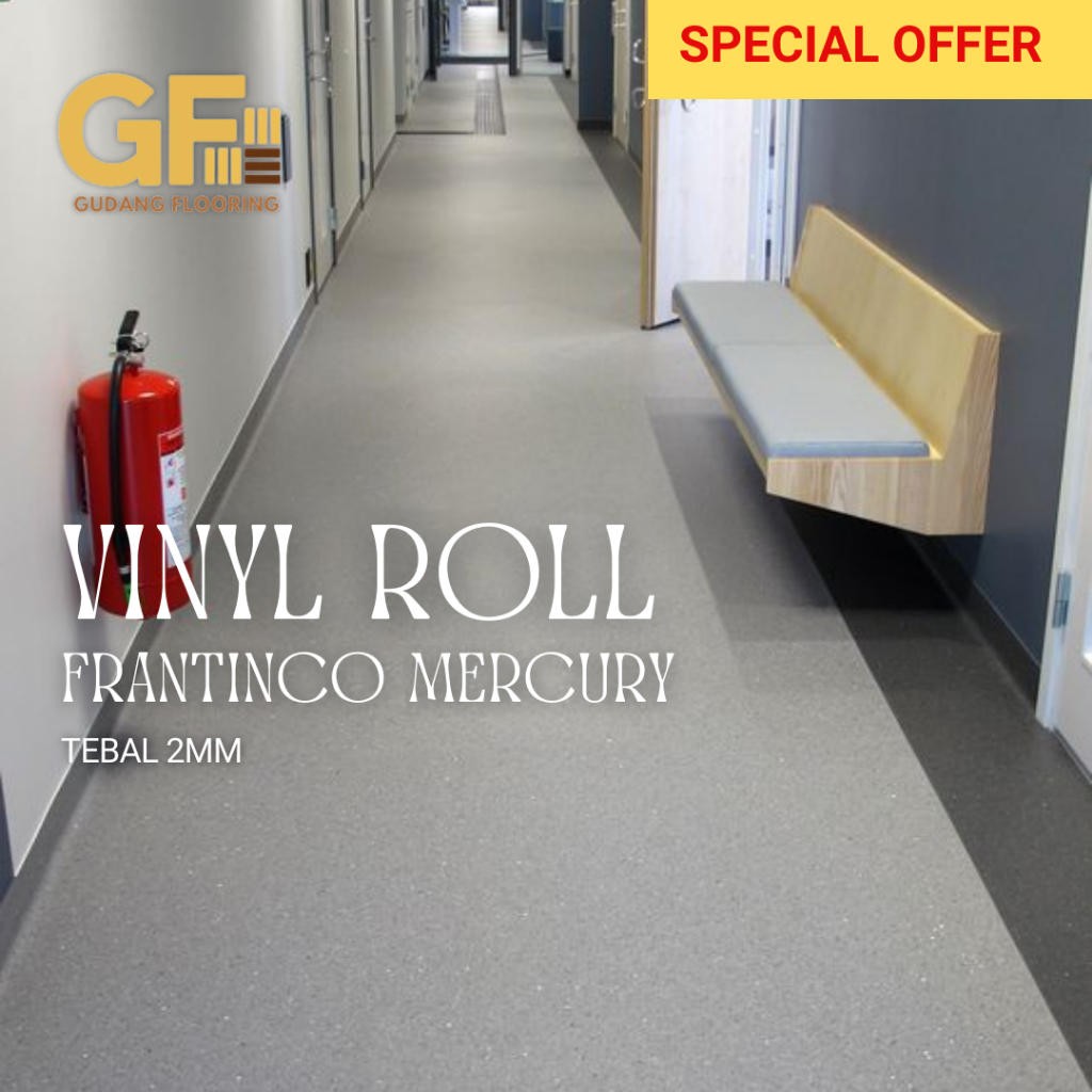 Vinyl roll FRANTINCO MERCURY 2mm/ vinyl karpet rumah sakit