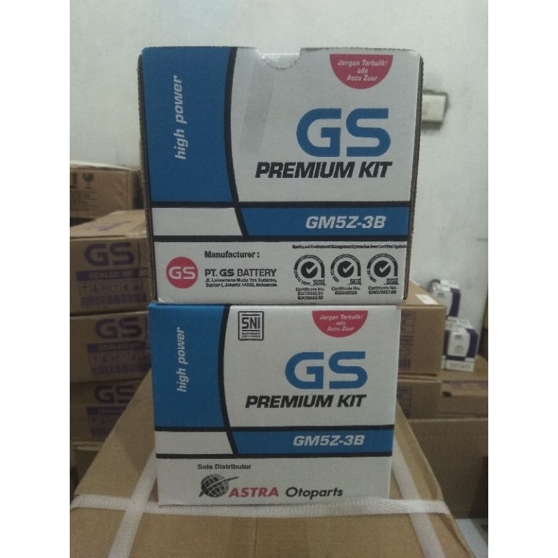 Aki GS PREMIUM KIT GM5Z- 3B