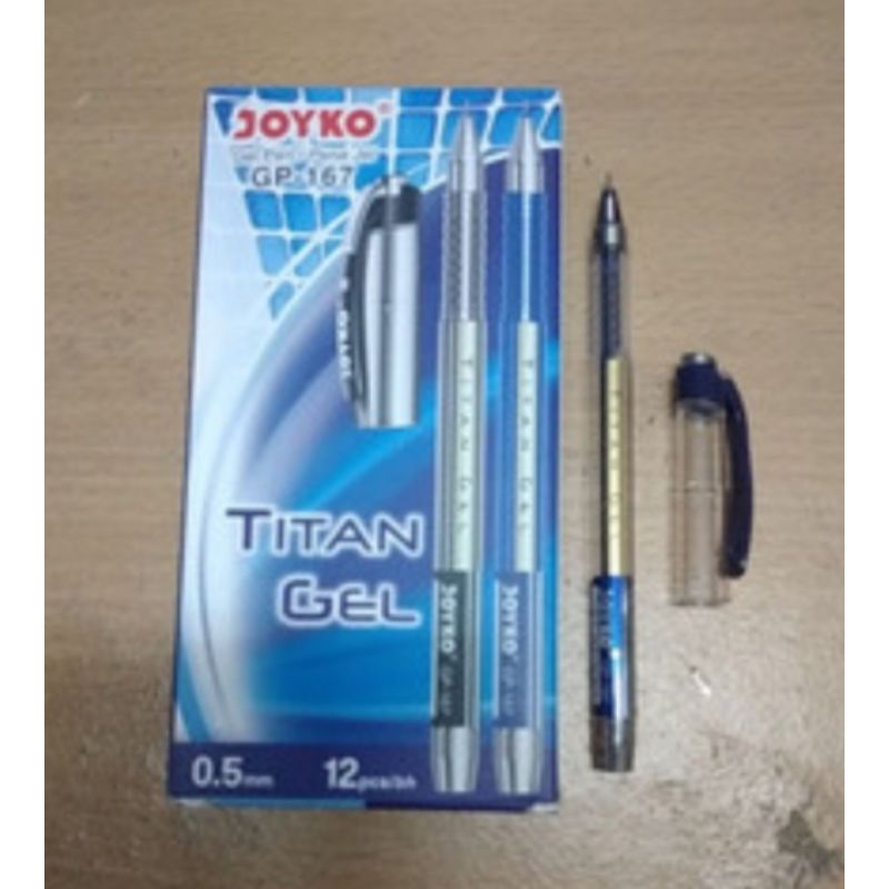 

(1 pack)Balpoin Gel /pulpen gel joyko/balpoin gel Titan/balpoin joyko gp-167/pen gel titan