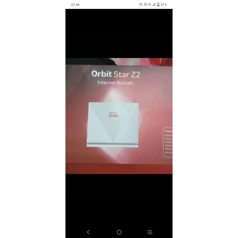 TELKOMSEL modem orbit star z2