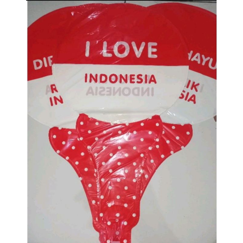 BALON FOIL MERAH PUTIH