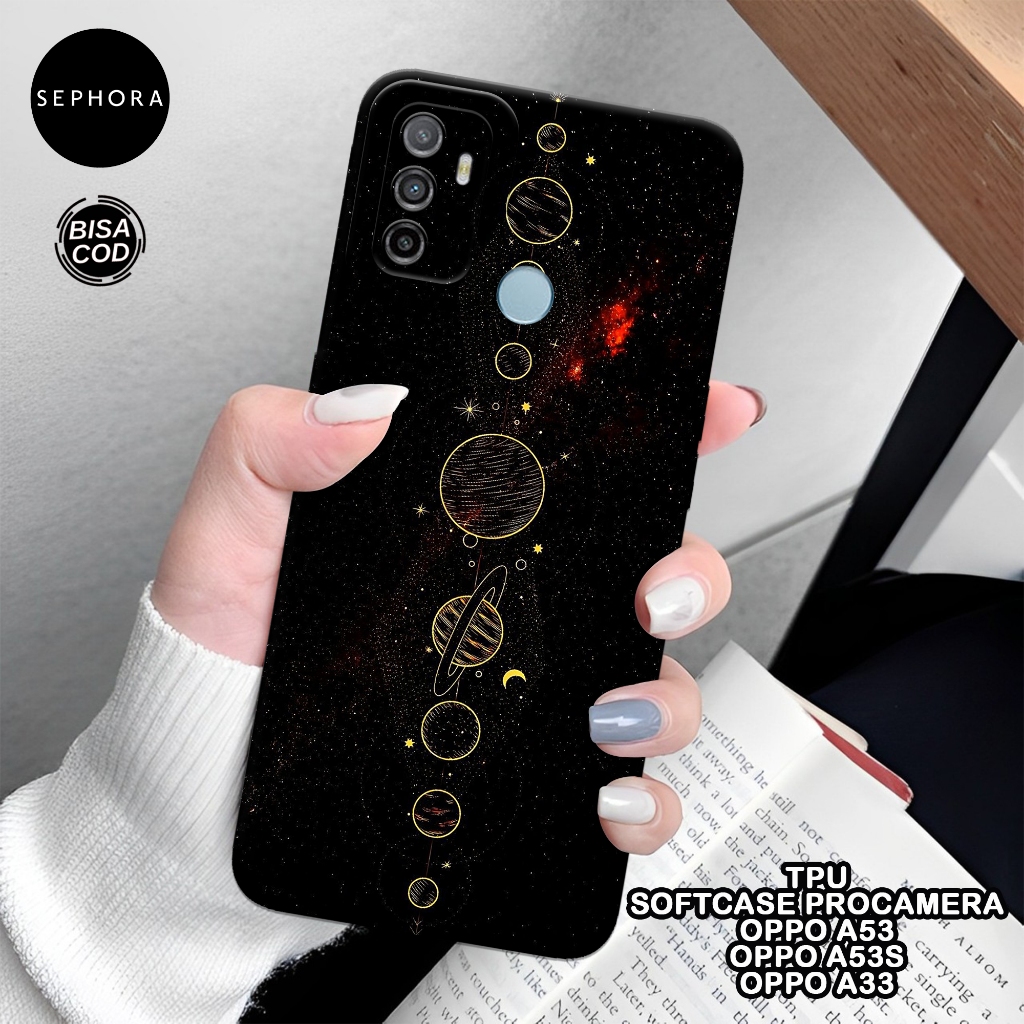 Softcase OPPO A53/A53s/A33 Terbaru - Fashion Case Planet - Case OPPO A53/A53s/A33 - Case Pro Camera 