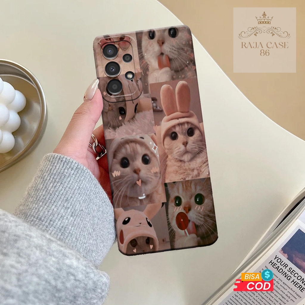 Case Samsung Galaxy A13 - Rajacase - casing Samsung A13 - Motif Softcace Aesthetic - Pelindung handp