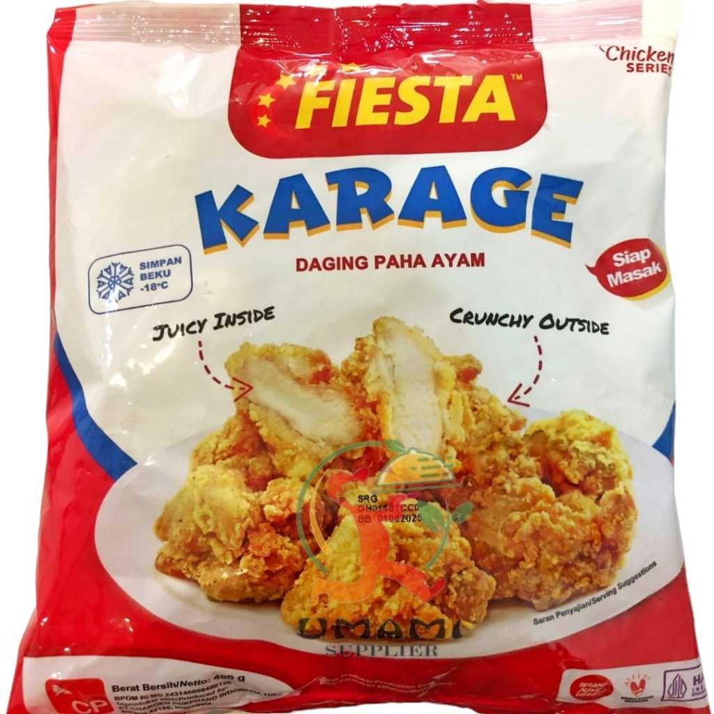 

Fiesta Karage / Daging Crispy Paha Ayam 400gr