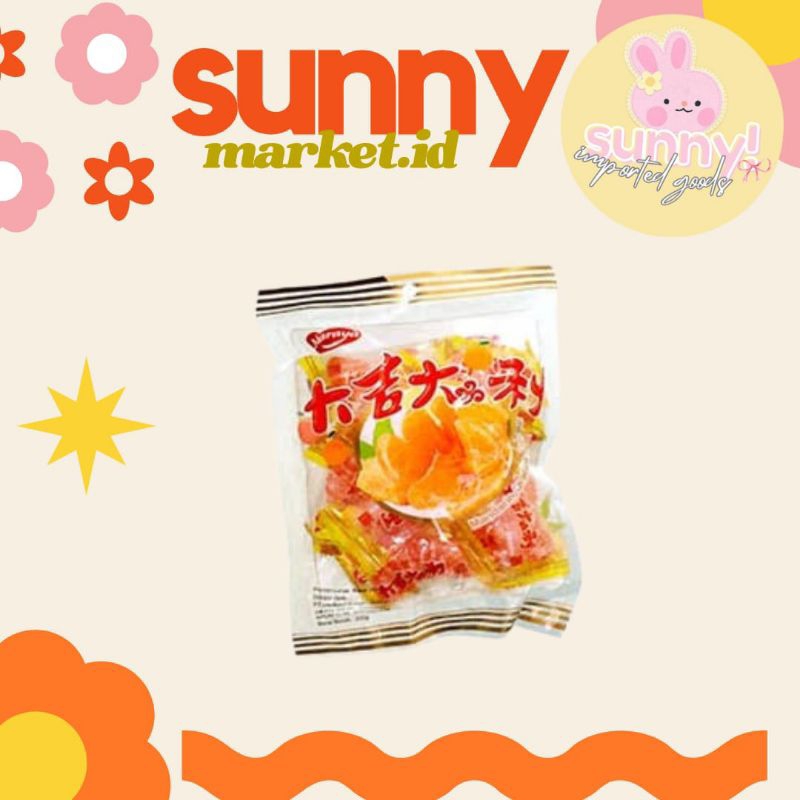 

SUNNYMARKET - JELLY NARAYA HONGMAO HONG MAO PERMEN MANISAN JELI RASA JERUK 500 GR IMPORT