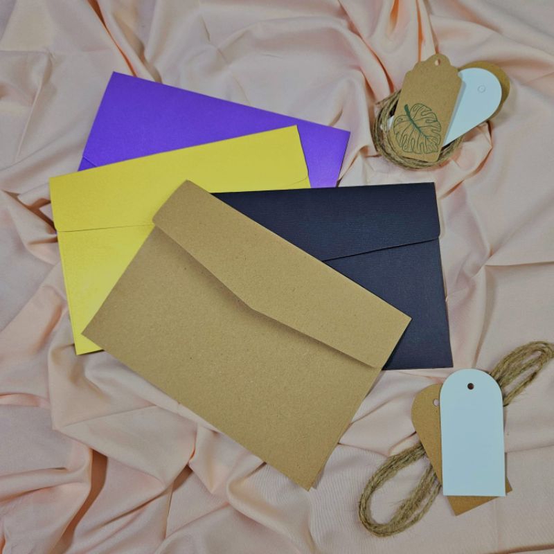 AMPLOP PREMIUM A5 (15 x 21 CM) / AMPLOP KUNING / AMPLOP UNGU / AMPLOP HITAM / AMPLOP COKLAT / AMPLOP