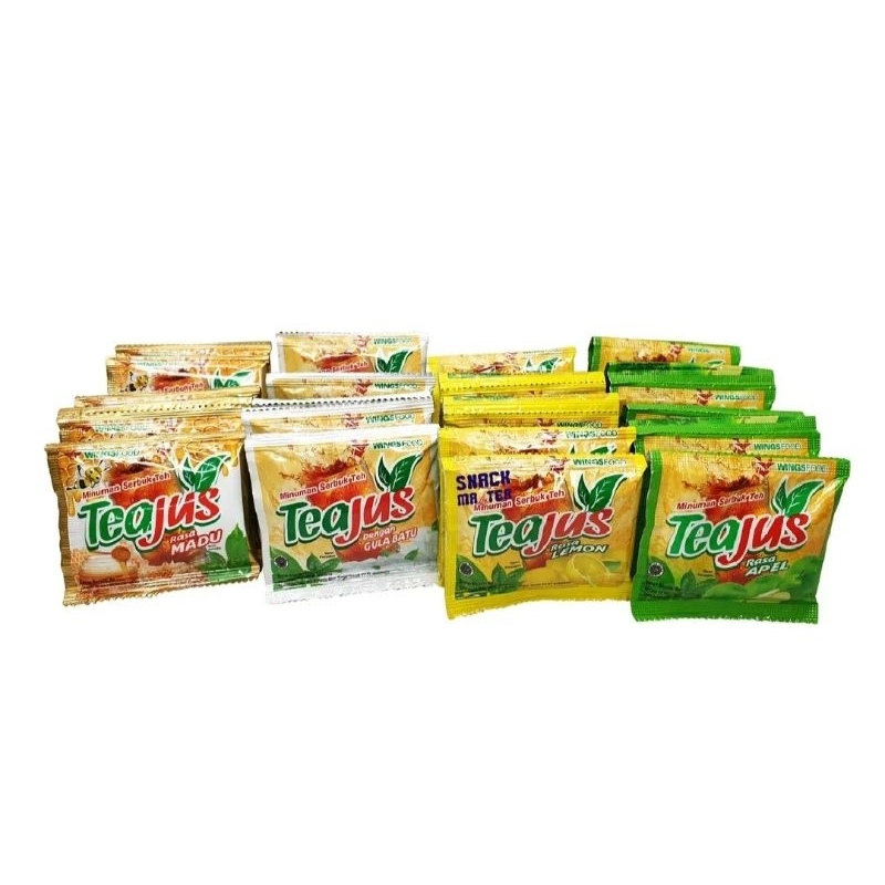 

Teajus Minuman Serbuk Aneka Rasa Madu Gula Batu 3 Renceng Isi 30 Sachet