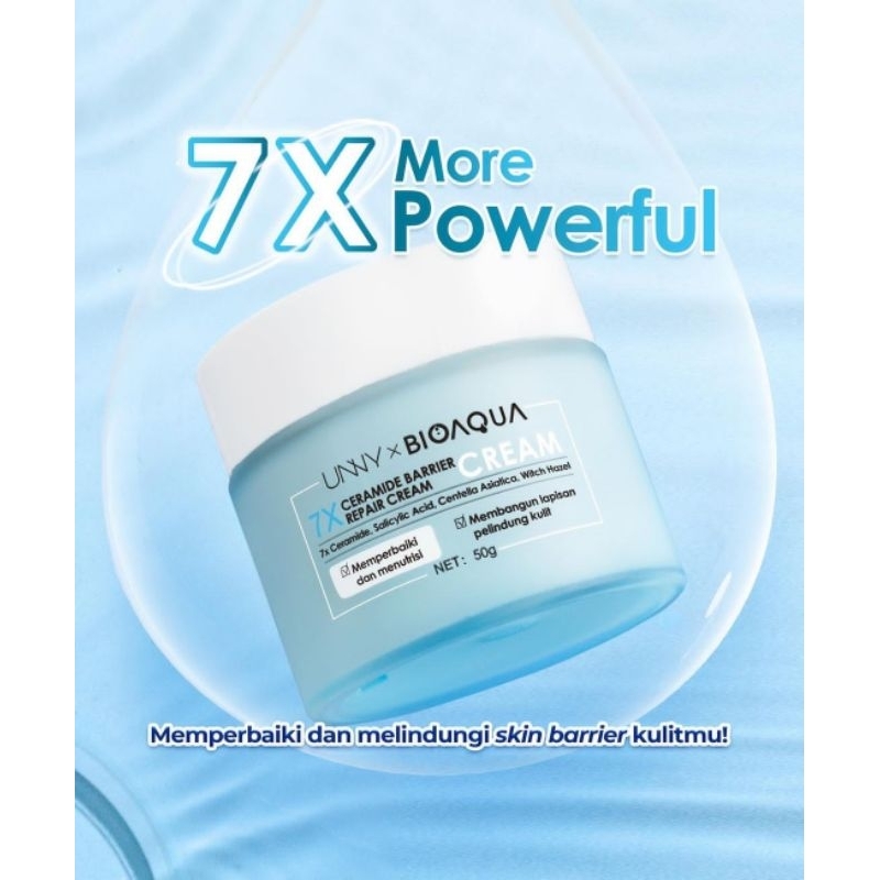 Moisturizer Cream Bioaqua | Pelembab Wajah Bioaqua | 7X Ceramide Skin Barrier Repair Moisturize Crea