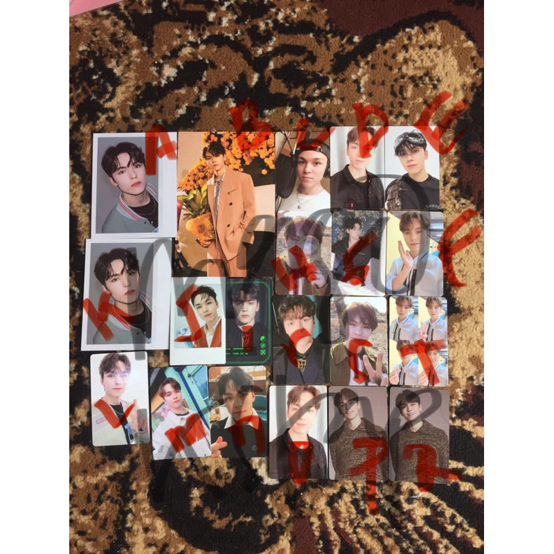 PHOTOCARD OFFICIAL MURAH TRADING CARD POLAROID POSTCARD CHEKI YIZHIYU KOREA VERNON SEVENTEEN