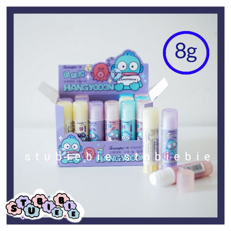 

Lem Glue Stick 8gram Sanrio Karakter Kuromi Cinnamoroll melody Perekat Kertas Alat Tulis Lucu Cantik