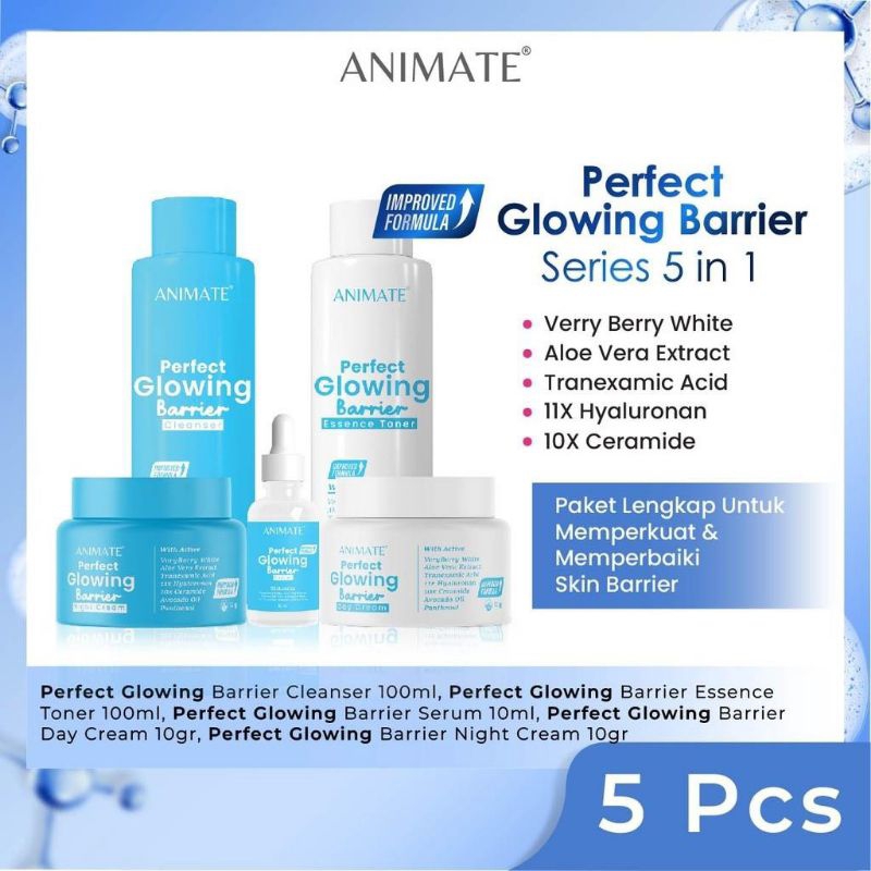animate glowing barrierseries 5 in 1 (biru)