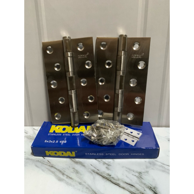 Engsel pintu Kodai 5" engsel stainless engsel kodai engsel pintu bagus