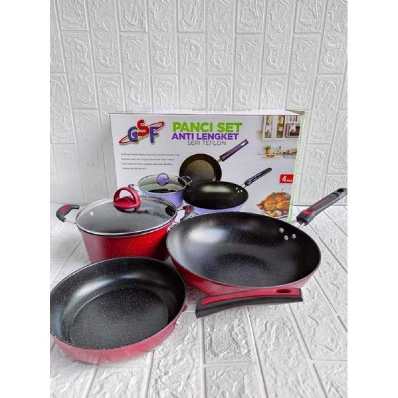 PANCI SET SERI TEFLON - GSF