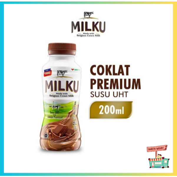 

Milku Susu UHT Coklat Premium 200 ml