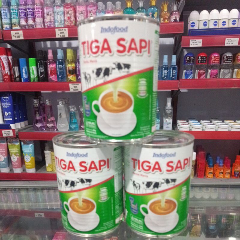 

SUSU KENTAL MANIS TIGA SAPI 490gram KALENG