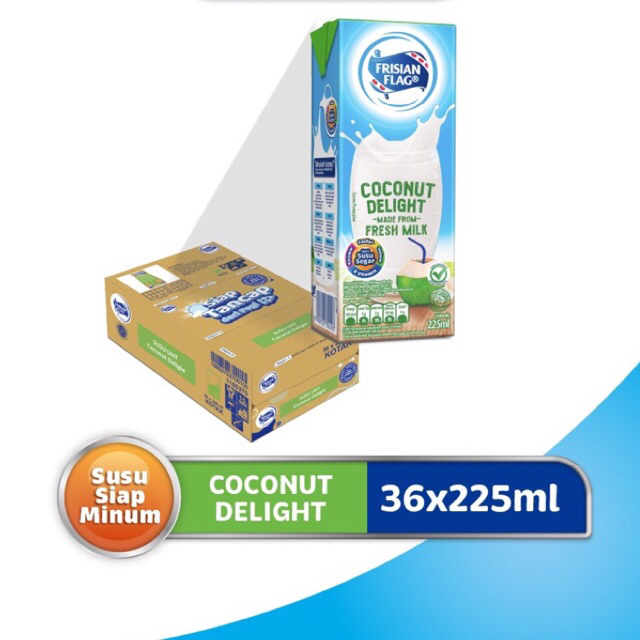 

Frisian Flag UHTM Coconut Carton 225ml x 36