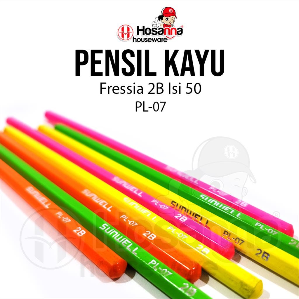 

Pencil 2B Fressia PL-07 / Pensil Tulis 2B
