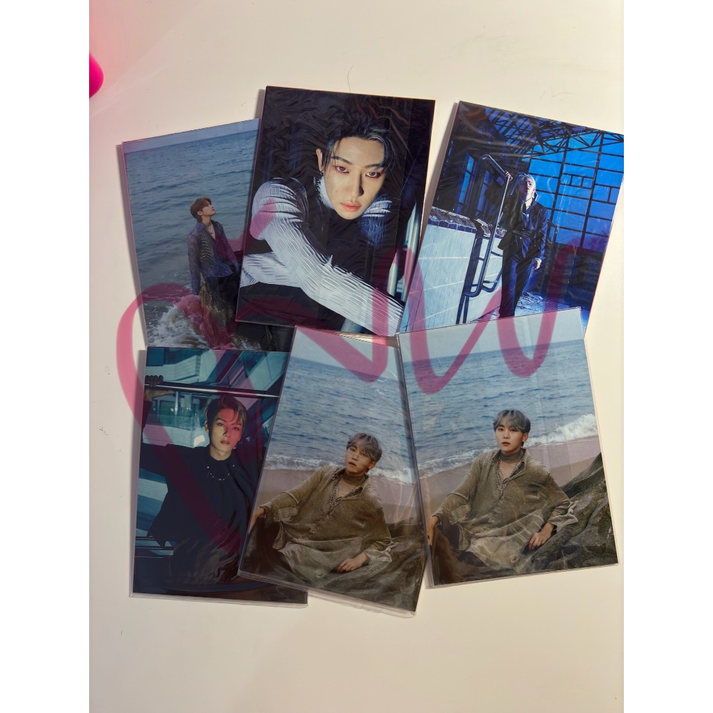 [CLEARANCE SALE] SEVENTEEN Attacca Kihno Kit Postcard S.Coups The8 Woozi Seungkwan Jun