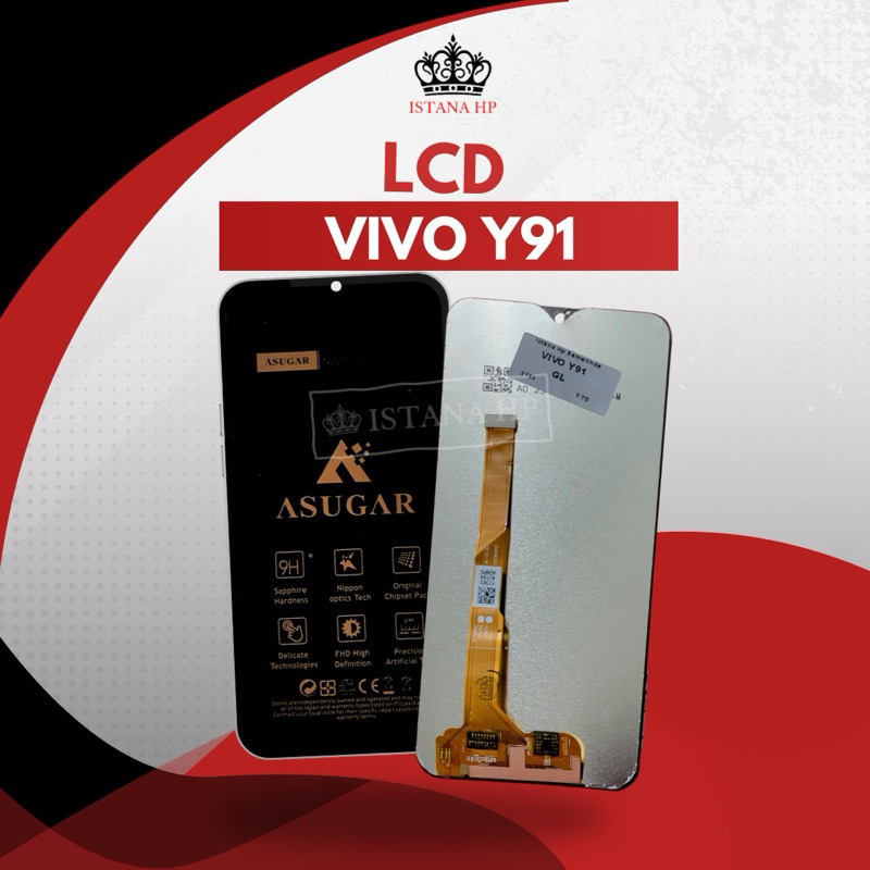 LCD + TS VIVO Y91/Y91C/Y93/Y95 HITAM
