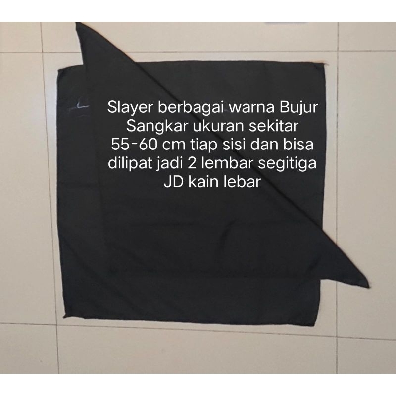 Slayer polos / syal slayer polos / slayer mob