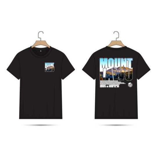 Kaos Pendaki Gunung Lawu kaos outdoor Adventure Ready