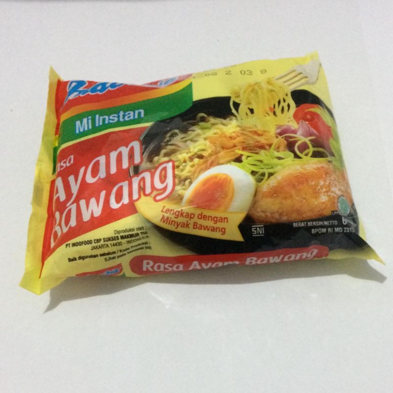 

Indomie Ayam Bawang, MI instan Rasa Ayam Bawang