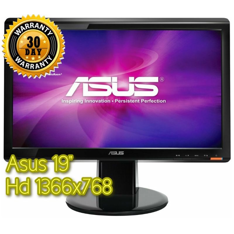 LCD Monitor Komputer ASUS 19inch wide VH192D